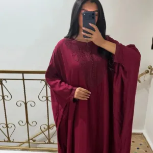 Gandoura Papillon Rubis